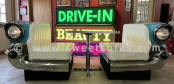 57 Chevrolet Car Diner Booth