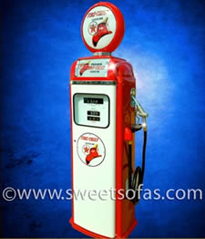 Restored Gas Pumps